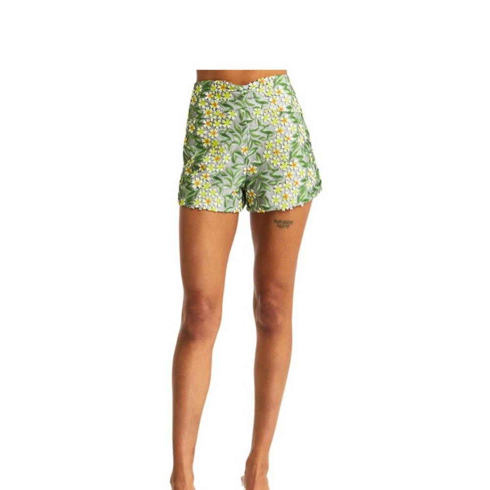 Luba flora shorts mid rise